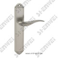 Wholesale Iron Aluminum Door Lever Handle on Plate